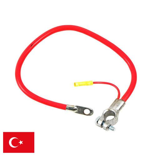 Кабели аккумуляторные из Турции