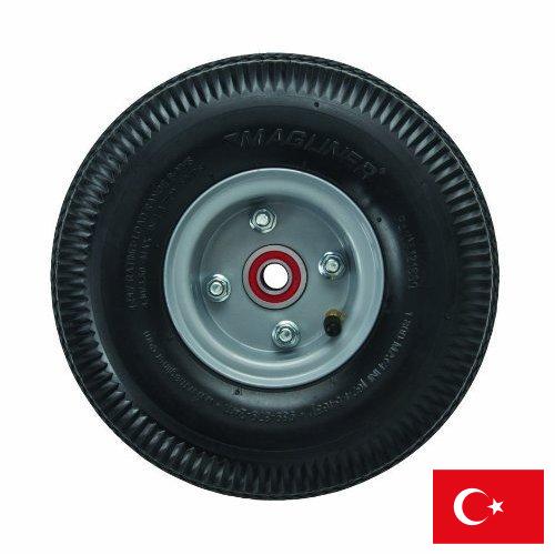 Колеса пневматические из Турции