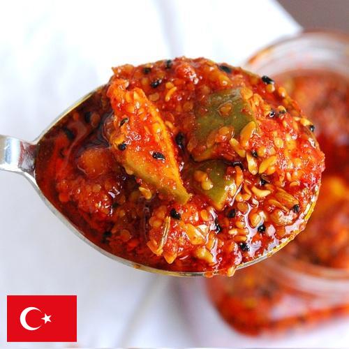 консервированные огурцы из Турции