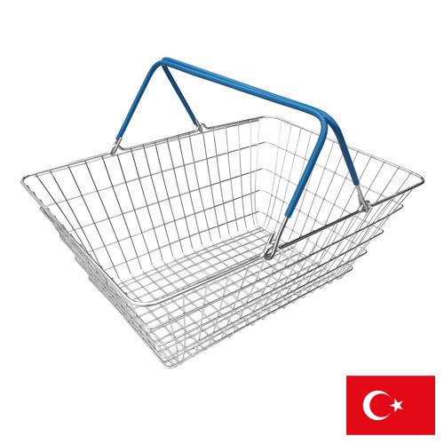 Корзины покупательские из Турции
