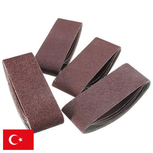 Ленты шлифовальные из Турции