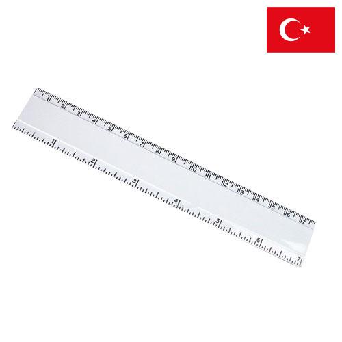 линейка пластиковая из Турции