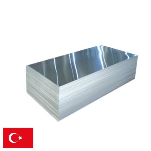Листы алюминиевые из Турции