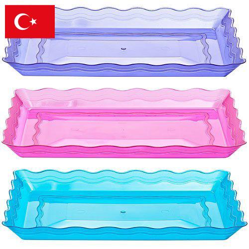 Лотки пластиковые из Турции