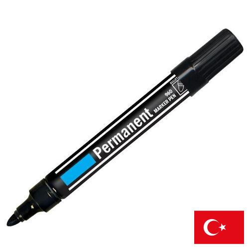 маркер перманентный из Турции