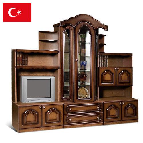 Мебель из дерева из Турции