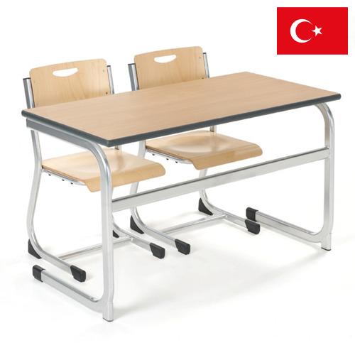 Мебель школьная из Турции