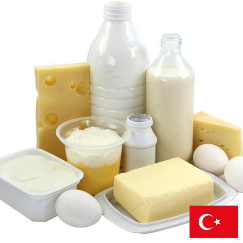 Молочная продукция из Турции