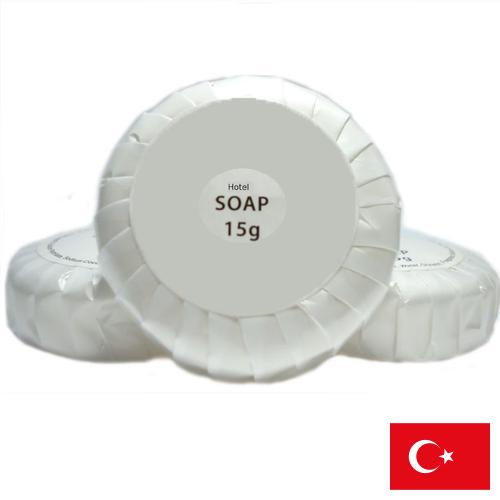 Мыло для гостиниц из Турции