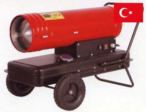 Обогреватели промышленные из Турции