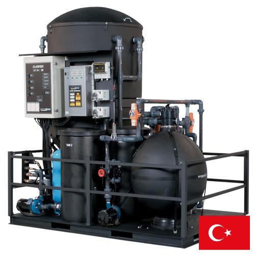 Оборудование для очистки сточных вод из Турции