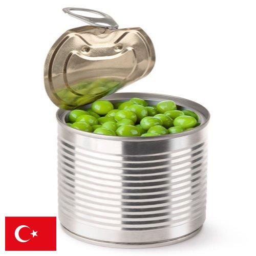 Овощные консервы из Турции