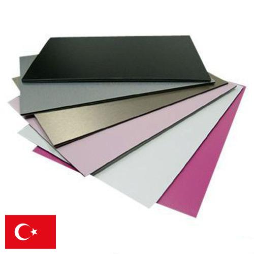 Панели алюминиевые композитные из Турции
