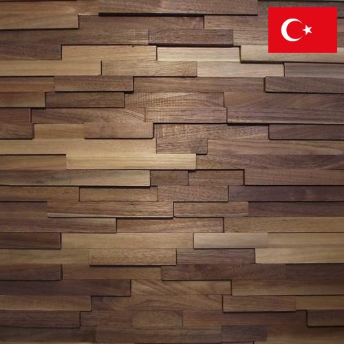 Панели древесные из Турции