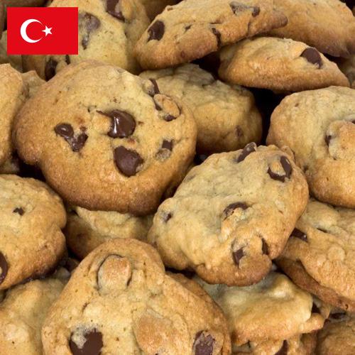 печенье с шоколадом из Турции