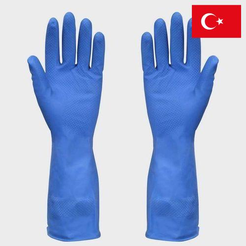 перчатки из латекса из Турции