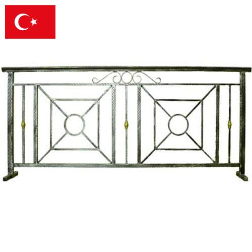 Перила металлические из Турции