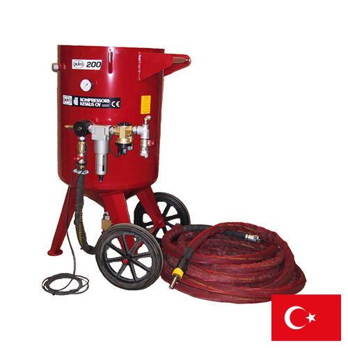 Пескоструйное оборудование из Турции