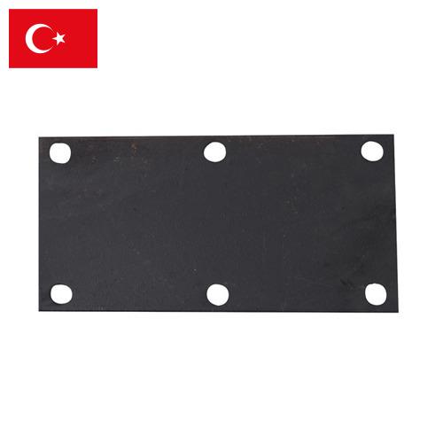 Пластины крепежные из Турции