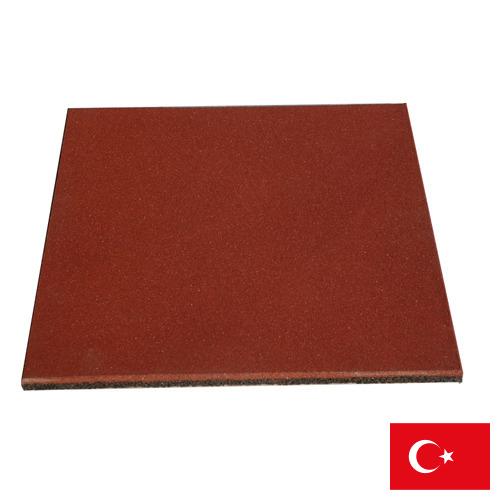 плитка резиновая из Турции