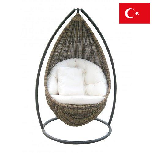 подвесные кресла из Турции