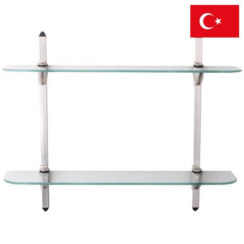 полки из стекла из Турции