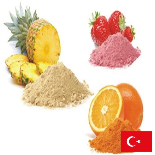 порошок фруктовый из Турции