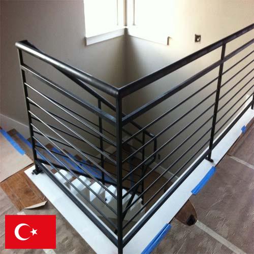 Поручни из Турции