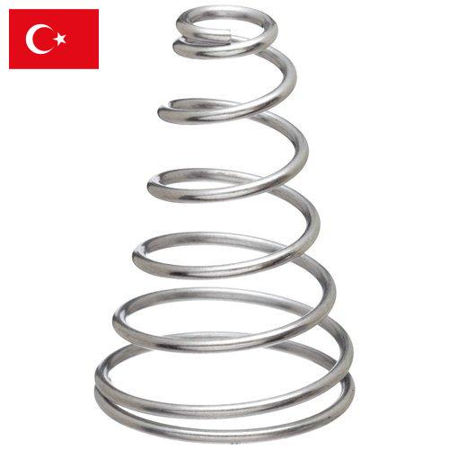Пружины конусные из Турции
