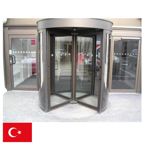 Револьверные двери из Турции