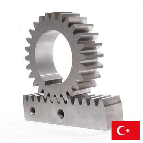 Рейки зубчатые из Турции