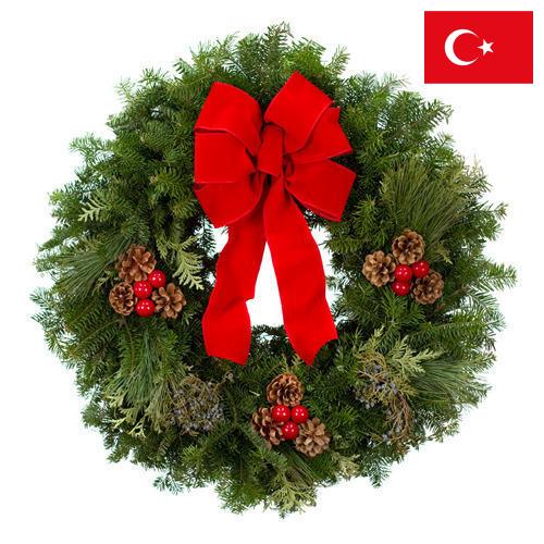 Рождественский венок из Турции
