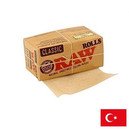 Рулонная бумага из Турции