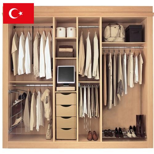 Шкафы гардеробные из Турции