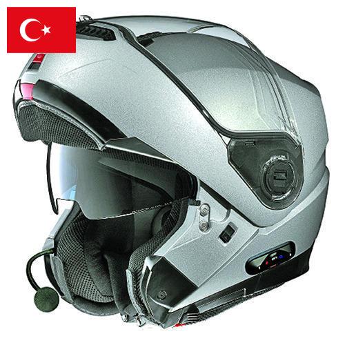 Шлемы мотоциклиста из Турции