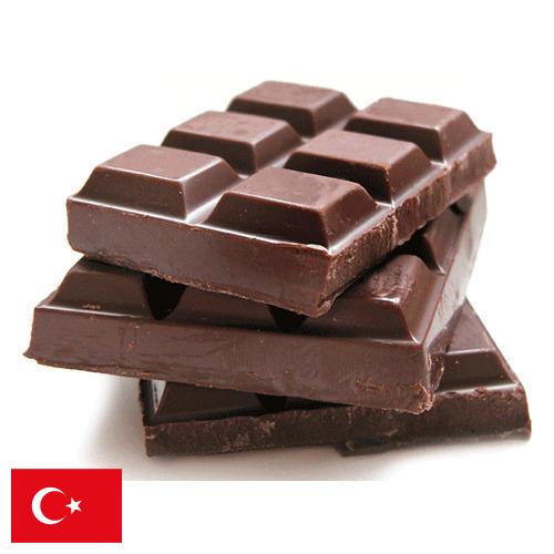 Шоколадные плитки из Турции