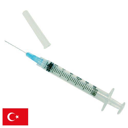 Шприцы медицинские из Турции