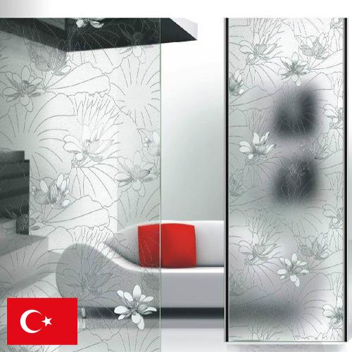 Стекло декоративное из Турции