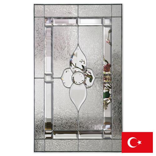 Стекло дверное из Турции