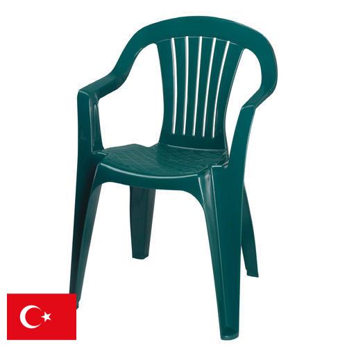 Стулья пластиковые из Турции