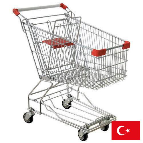 Тележки торговые из Турции