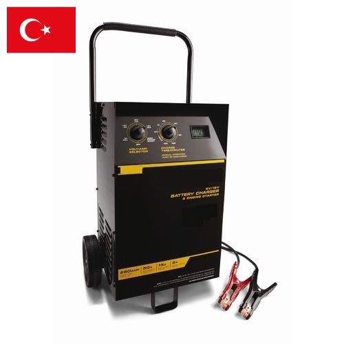 Устройства зарядные для аккумуляторов из Турции