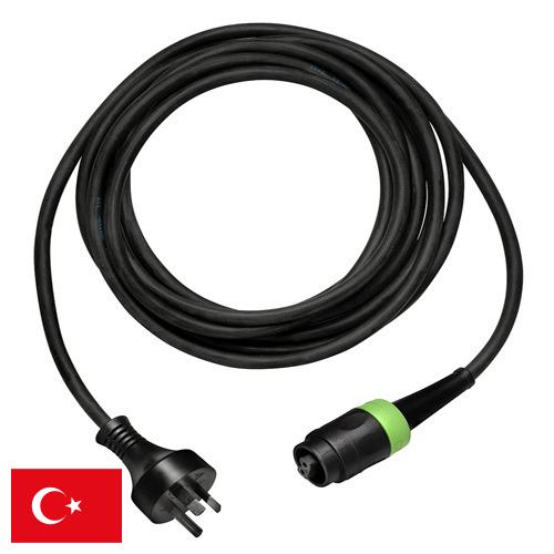 Вилка кабельная из Турции