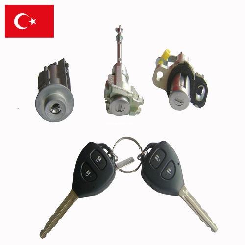 Замки для автомобильных дверей из Турции
