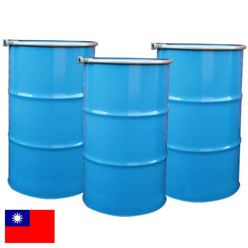 Бочки металлические из Тайваня (Китая)