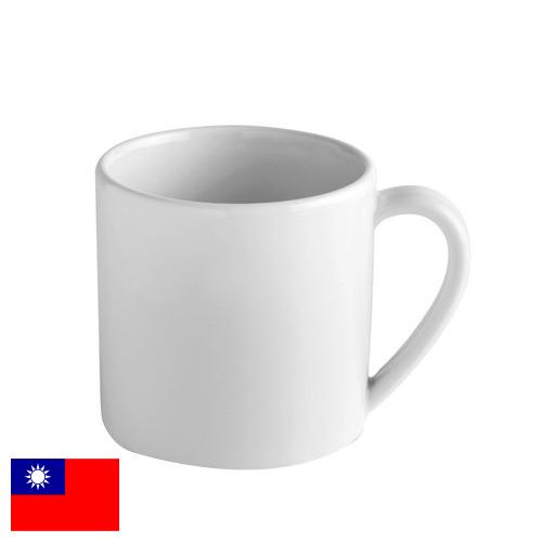 кружка фарфоровая из Тайваня