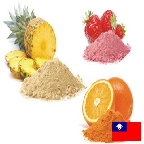 порошок фруктовый из Тайваня