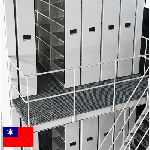 Стеллажи передвижные из Тайваня