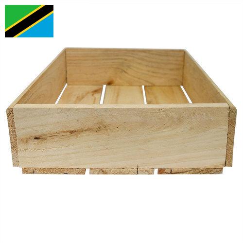 Ящики деревянные из Танзании