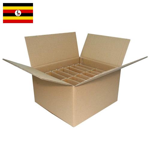 картонная коробка из Уганды